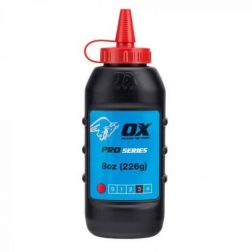 OX Pro Chalk Refill 226g-Red