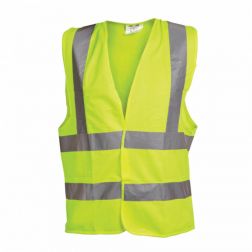 OX Yellow Hi Visibility Vest-Size XL