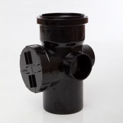A/g 110mm Access Pipe (Black)