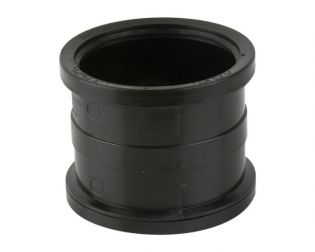 A/G 110Mm Straight Coupling (Black)