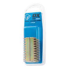 OX Pro 25mm Scutch Combs – 4 pack