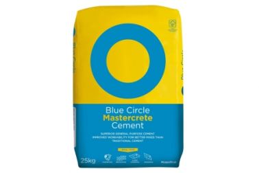 Blue Circle Mastercrete Grey Cement in Plastic Bag 25kg