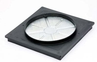 Manhole Cover & Frame 450 Diameter Recessed Square/round
