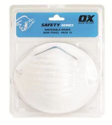 OX Disposable Masks – Non Toxic – 10Pk Blister