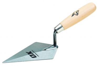 OX Trade Pointing Trowel – Wooden Handle 6″ / 152mm